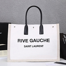 サンローラン スーパーコピー トートバッグ リヴ・ゴーシュ コーテッドリネントートバッグ Sac89785