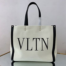 ヴァレンティノ コピー トートバッグ ショッピングバッグ NEON VLTN キャンバス ミディアム Vua11801