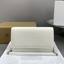 メゾンマルジェラ スーパーコピー レザー チェーン ウォレット ショルダーバッグ Mal23928