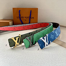 ルイヴィトン 偽物 ベルト LV シャドウ 40MM リバーシブル 3色 vuo95491