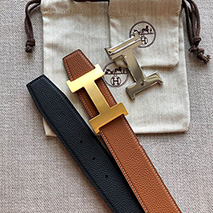 エルメス 偽物 ベルトバックル Hギヨシェ リバーシブル 38mm 2色 erm78088