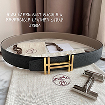 エルメス スーパーコピー ベルト ベルトバックル H オ カレ リバーシブルベルト 32mm erf07334
