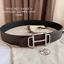 エルメス 偽物 ベルト ロイヤル リバーシブル レザー ベルト 32 mm erb63005