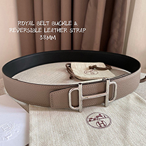 エルメス 偽物 ベルト ロイヤル リバーシブル レザー ベルト 32 mm ero58202