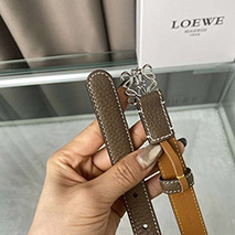 ロエベ スーパーコピー カーフレザー アナグラム ベルト N級品 2.0 cm loh36947