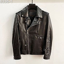 クロムハーツ スーパーコピー レザー ダブルライダースジャケット Kuc54673