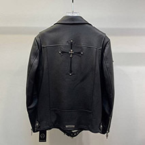 クロムハーツ スーパーコピー JJ DEANレザー ジャケット Kuf69393