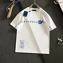 ルイヴィトン コピー エブリデイ LV クルーネック Tシャツ vuw39347