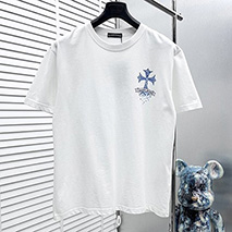 クロムハーツ コピー フローラルクロス Tシャツ 大人気！ Kut01645