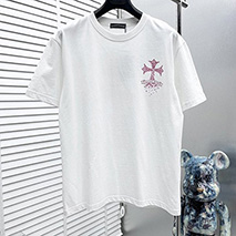 クロムハーツ コピー フローラルクロス Tシャツ Kuh25970