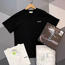 セリーヌ スーパーコピー コットン ジャージー Tシャツ ロゴ Ceg93912