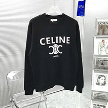 セリーヌ コピー トリオンフ スウェットシャツ ブラック Ceh90784