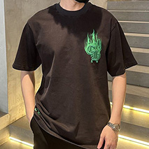 クロムハーツ コピー イエロークロス Tシャツ Kud02342