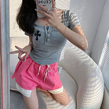 クロムハーツ コピー クロス セメタリー Tシャツ Kue04006