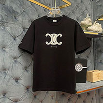 セリーヌ スーパーコピー コットンジャージー トリオンフ Tシャツ Cez21149