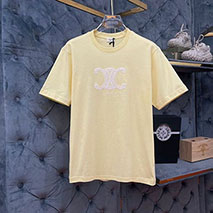 セリーヌ スーパーコピー コットンジャージー トリオンフ Tシャツ Cez41442