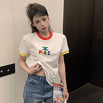 セリーヌ コピー PARIS Tシャツ コットンジャージー 半袖 Ceq77622