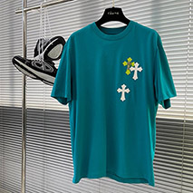 クロムハーツ スーパーコピー セメタリークロス ♪ロゴTシャツ Kur64131
