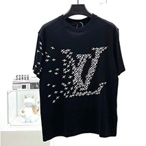 ルイヴィトン コピー Tシャツ 限定 半袖 エンブロイダリー vuy37200