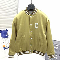セリーヌ 偽物 カレッジ テディジャケット フリース Cey74977