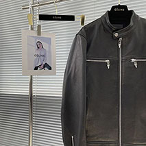 クロムハーツ 偽物 レザー ジャケットCH Kua33016