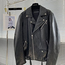 クロムハーツ 偽物 JJ DEANレザー ジャケットCH Kuv92284