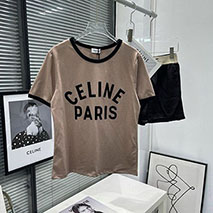 セリーヌ スーパーコピー PARIS ボクシーTシャツ Cei06207