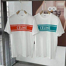 セリーヌ スーパーコピー ロゴ ルーズ Tシャツ コットンジャージー 2色 Ced15675