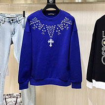 クロムハーツ コピー ロングTシャツ グリーンセメタリークロス2色 Kuz56207