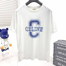 セリーヌ 偽物 ボクシーTシャツ コットン Cej70706