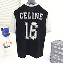 セリーヌ スーパーコピー 16 ルーズTシャツ コットン Cez08376