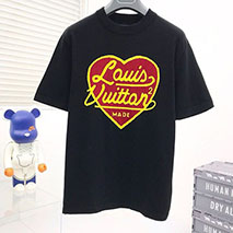 ルイヴィトン スーパーコピー Tシャツ トップス 半袖 メンズ レッド vuw00168
