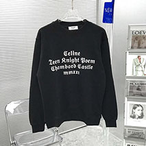 セリーヌ コピー トリオンフ スウェットシャツ ブラック Ces28851