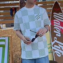 ルイヴィトン 偽物 ダミエ Tシャツ 半袖 vul45831