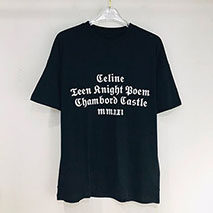 セリーヌ スーパーコピー ルーズTシャツ シャンボール コットンジャージー 2X856501F