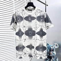 ルイヴィトン コピー プリンテッドシボリタイダイTシャツ vup89129