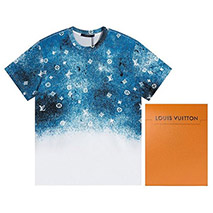 ルイヴィトン コピー モノグラム Tシャツ ブルー vug41982