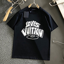 ルイヴィトン コピー グラフィック 半袖 Tシャツ コットン vun64899