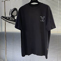 ルイヴィトン コピー クラウドジャカードTシャツ 半袖 大人気 vuj37118