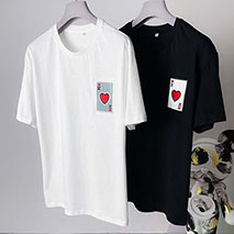 ルイヴィトン スーパーコピー Tシャツ パロディ ウォーターカラーモノグラムロゴ vuu11266