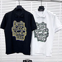 ルイヴィトン コピー コットンクルーネック Tシャツ vuw94493