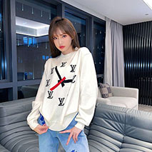 ルイヴィトン 偽物 クロック インタルシア ニット LV 時計 1A8P4E