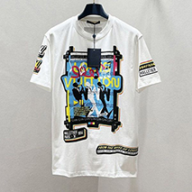 ルイヴィトン スーパーコピー ジャズフライヤーズ半袖Tシャツ コットン 1AATZH