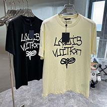ルイヴィトン スーパーコピー プリントTシャツ 2色 vua63556