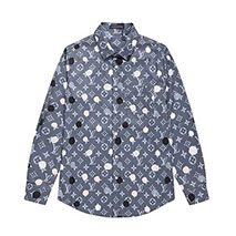 草間彌生コラボ ルイヴィトン スーパーコピー PAINTED DOTS シルクシャツ vug63525