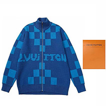 ルイヴィトン コピー ダミエ ニットジャケット vur44223