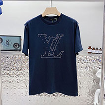 ルイヴィトン スーパーコピー LVステッチプリント 刺しゅうTシャツ◇やっと出会えた最高傑作に 1A96L0
