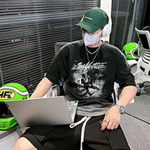 ルイヴィトン コピー メゾン LVクルーネック Tシャツ vut37940