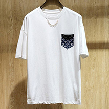 ルイヴィトン 偽物 レディース モノグラムポケットTシャツ vux12525