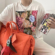 ルイヴィトン コピー フラワータペストリー Tシャツ 1AAGWM